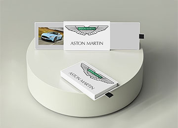 Aston Martin Video Business Cards